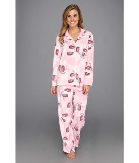 Karen Neuburger Microfleece L/S Girlfriend PJ Womens Pajama Sets (Multi)