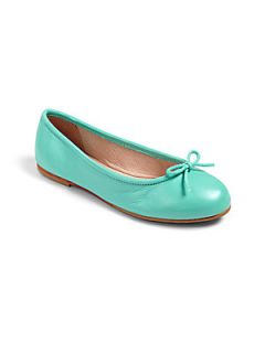 Bloch Girls Pearlized Leather Ballet Flats