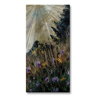 Pol Ledent Hidden Flowers Wall Sculpture (MediumSubject FloralImage dimensions 23.5 inches high x 12 inches wide x 1 inches deep )