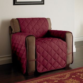 Innovative Textile Solutions Burgundy Microfiber Ultimate Chair Protector