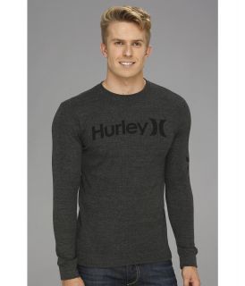 Hurley One Only L/S Thermal Mens Long Sleeve Pullover (Black)