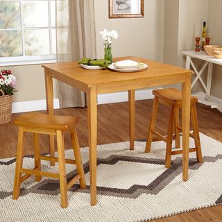 Belfast 3 piece Saddle Dining Set