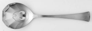 Towle Noblesse (Stainless) Solid Pierced Casserole Spoon   Stainless,Glossy,Supr