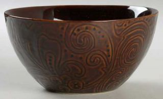 Tabletops Unlimited Laguna Brown Soup/Cereal Bowl, Fine China Dinnerware   All B