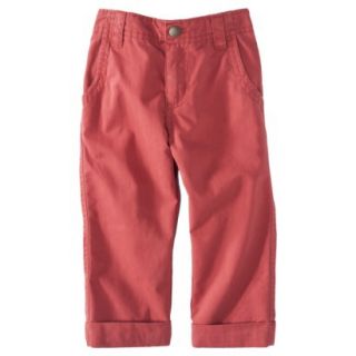 Cherokee Infant Toddler Boys Chino Pant   Cardinal Red 18 M