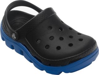 Infants/Toddlers Crocs Duet Sport Clog   Black/Sea Blue Casual Shoes