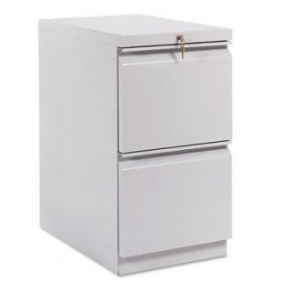 HON Efficiencies Mobile Pedestal File with Two File Drawers HON33823RS