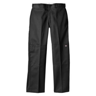 Dickies Mens Loose Fit Double Knee Work Pants   Black 34x36