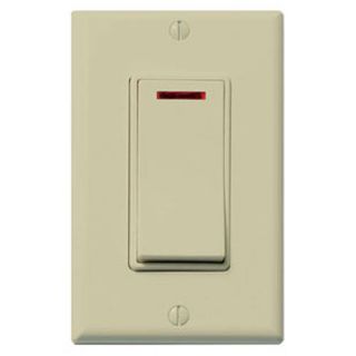 Panasonic FVWCSW11A Fan Switch, WhisperControl Single Function ON/OFF Almond
