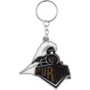 Purdue Boilermakers Rico Industries Rubber Keychain