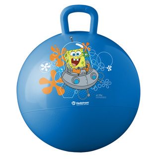 Spongebob Squarepants Hopper (BlueDesign SpongeBob SquarePantsMaterials VinylDimensions 15 inchesWeight 1.56 poundsWeight capacity 100 poundsModel 55 8515 1PRecommended ages 4 years and older )