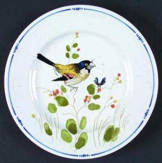 Fitz & Floyd Oiseau Salad Plate, Fine China Dinnerware   Various Birds With   Fl