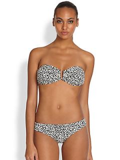 PRISM Puerto Viejo Strapless Bikini Top   Leopard