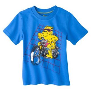 Circo Infant Toddler Boys Short Sleeve Motorcycle Tee   Blue 18 M