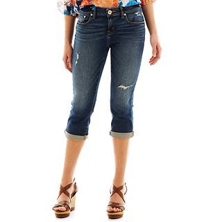 A.N.A Cropped Denim Capris   Petite, Womens