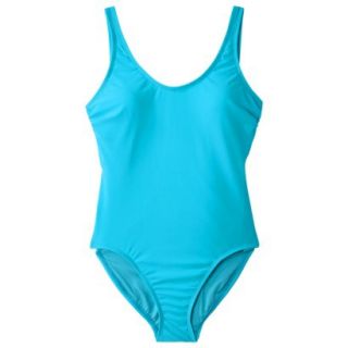 Xhilaration Juniors 1 Piece Swimsuit  Turquoise S