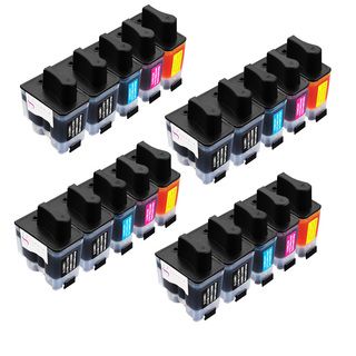 Sophia Global Compatible Ink Cartridge Replacement For Brother Lc41 (8 Black, 4 Cyan, 4 Magenta, 4 Yellow) (8 Black, 4 Cyan, 4 Magenta, 4 YellowPrint yield Up to 500 pages per black cartridge and up to 400 pages per color cartridgeModel SG8eaLC41B4eaLC4