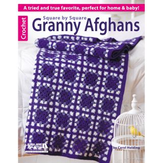 Leisure Arts square By Square Granny Afghans