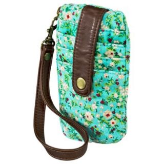 Mossimo Supply Co. Floral Print Credit Card Wallet   Teal