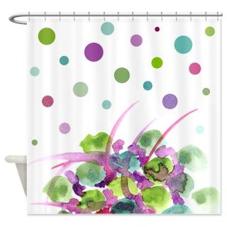  Atom Flowers #28 Shower Curtain  Use code FREECART at Checkout