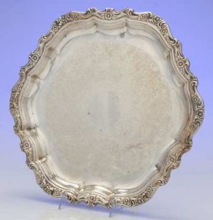 International Silver Countess (Slvp, Hollowware) 14 Round Tray   Silverplate, H