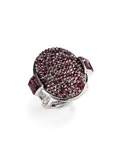 Paparazzi Pave Crystal Cocktail Ring  