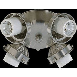Quorum International QIN 2401 8065 Universal 4 Light Flushush Fit CFL Light Kit/