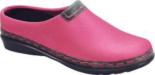 Womens Aetrex Berries Clog   Bearberry Stretch Fabric/Leather Casual Shoes