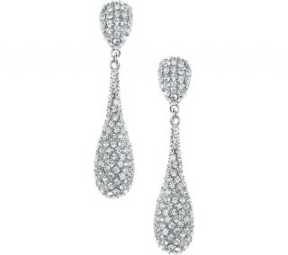 Womens Nina Sydney   Rhodium/Czech Crystal Earrings