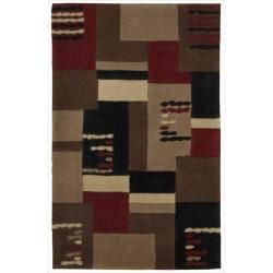 Nourison Hand tufted Dimensions Taupe Rug (19 X 29)