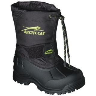 Toddler Boys Arctic Cat Redcliff Cold Weather Boots   Black 8