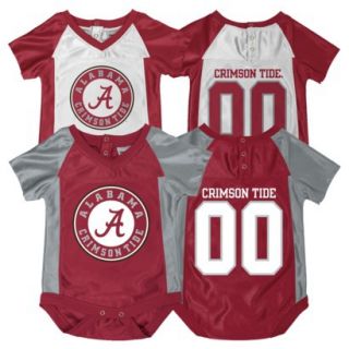 NCAA RED NWBN 2PC JRSY ALABAMA 3 6   S