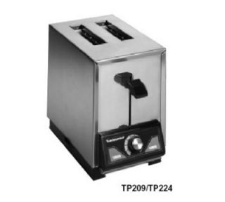 Toastmaster Pop Up Toaster w/ 2 Narrow Slots, 150  Slices/Hr Capacity, 120 V