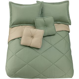 JCP Home Collection jcp home Cotton Expressions Comforter, Olive/linen