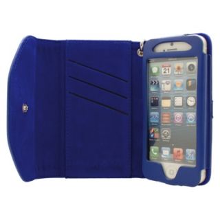 Mara Mi Wristlet Cell Phone Case for iPhone5   Blue (CO7654)