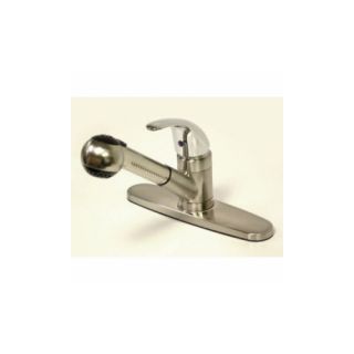 Elements of Design EB6707LL Daytona One Handle Pull Out Kitchen Faucet