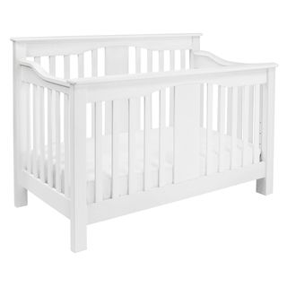 Davinci Annabelle 4 in 1 Convertible Crib With Toddler Rail In White