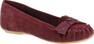 Girls Jessica Simpson Shaelyn   Berry Suede Casual Shoes
