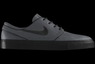 Nike SB Zoom Stefan Janoski iD Custom Mens Skateboarding Shoes   Grey