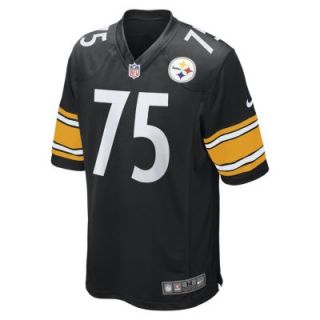NFL Pittsburgh Steelers (Joe Greene) Mens Football Home Game Jersey   Black