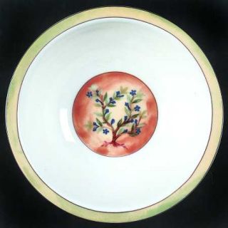 Epoch Spice Pavilion (English) Rim Cereal Bowl, Fine China Dinnerware   English