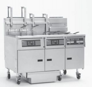 Pitco Fryer Filter Drawer System (3)70 To 90 lb Capacity Millivolt Controls LP Export