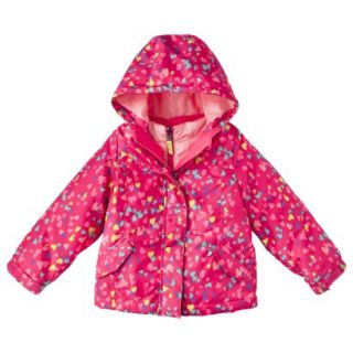 Cherokee Infant Toddler Girls 4 in 1 System Jacket   Pink 18 M