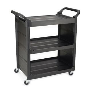 Rubbermaid Service Cart, 150 lb Cap., 3 Shelves, 18 5/8w X