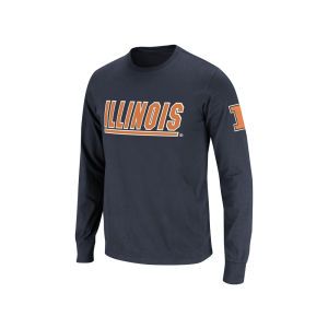 Illinois Fighting Illini Colosseum NCAA Mens Colt Long Sleeve T Shirt