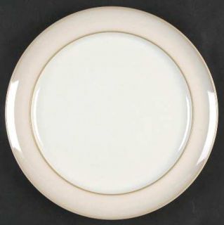 Denby Langley Natural Pearl Salad/Dessert Plate, Fine China Dinnerware   Light T