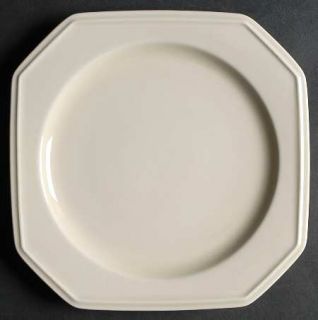 Mikasa Continental Ivory Salad Plate, Fine China Dinnerware   Ivory,Beveled Edge