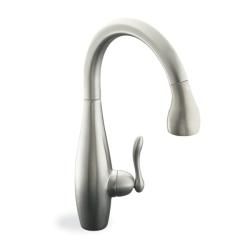 Kohler K 692 vs Vibrant Stainless Clairette Kitchen Sink Faucet