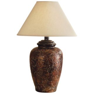 Anthony California Inc H6205AB Antique Bronze Hydrocal Table Lamp   H6205AB