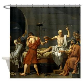  The Death Of Socrates Shower Curtain  Use code FREECART at Checkout